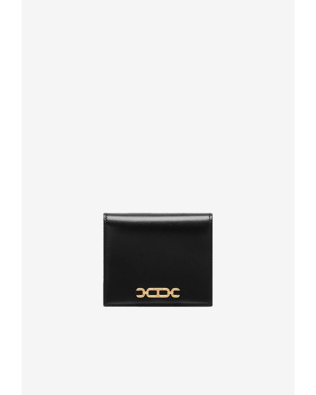 Tom Ford White Leather Compact Wallet