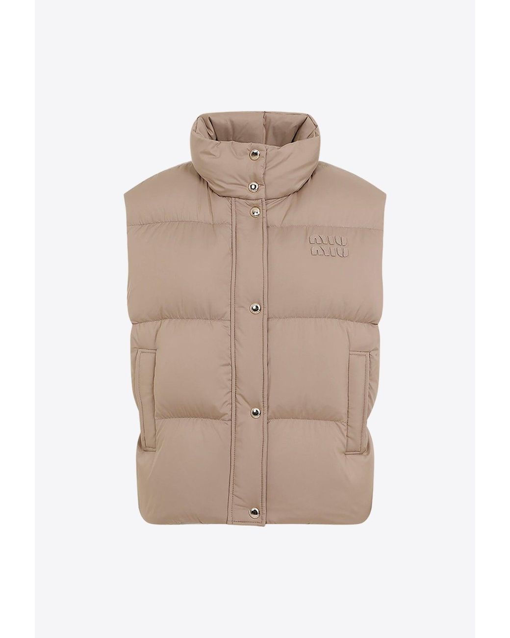 miu-miu-Beige-Logo-Applique-