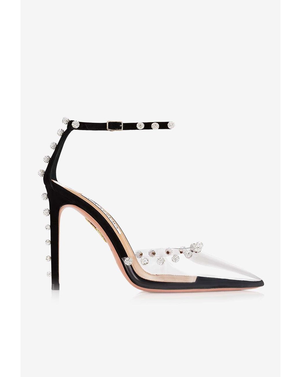 aquazzura white pumps