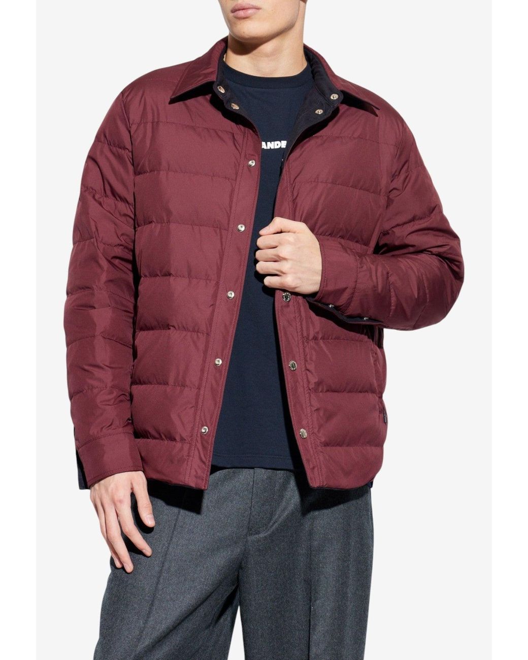 Dolce & Gabbana Blue Reversible Zipped Jacket for men