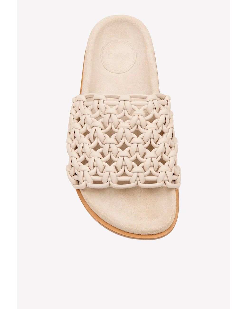 Chloé Natural Wavy Flat Mule