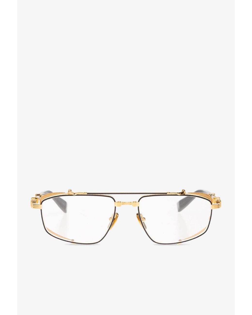 Balmain White Brigade V Optical Glasses for men