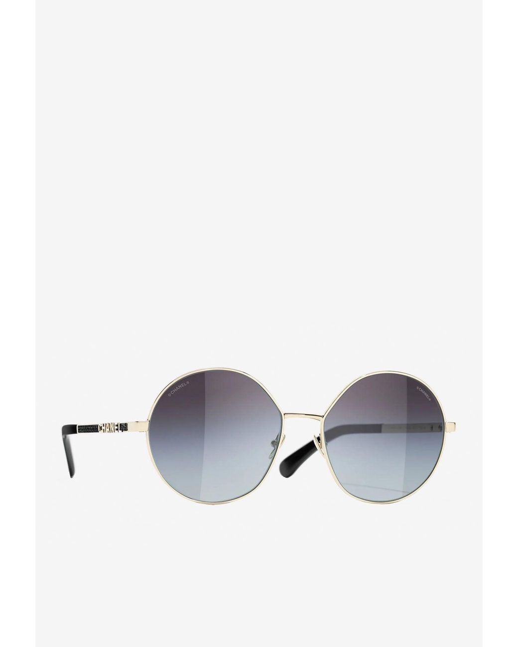 Sunglasses Chanel Grey in Metal - 29360834