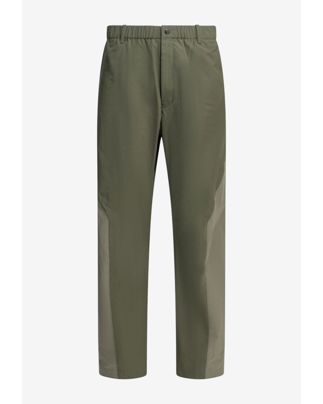 Goldwin Green Hyperdense Taffeta Track Pants for men