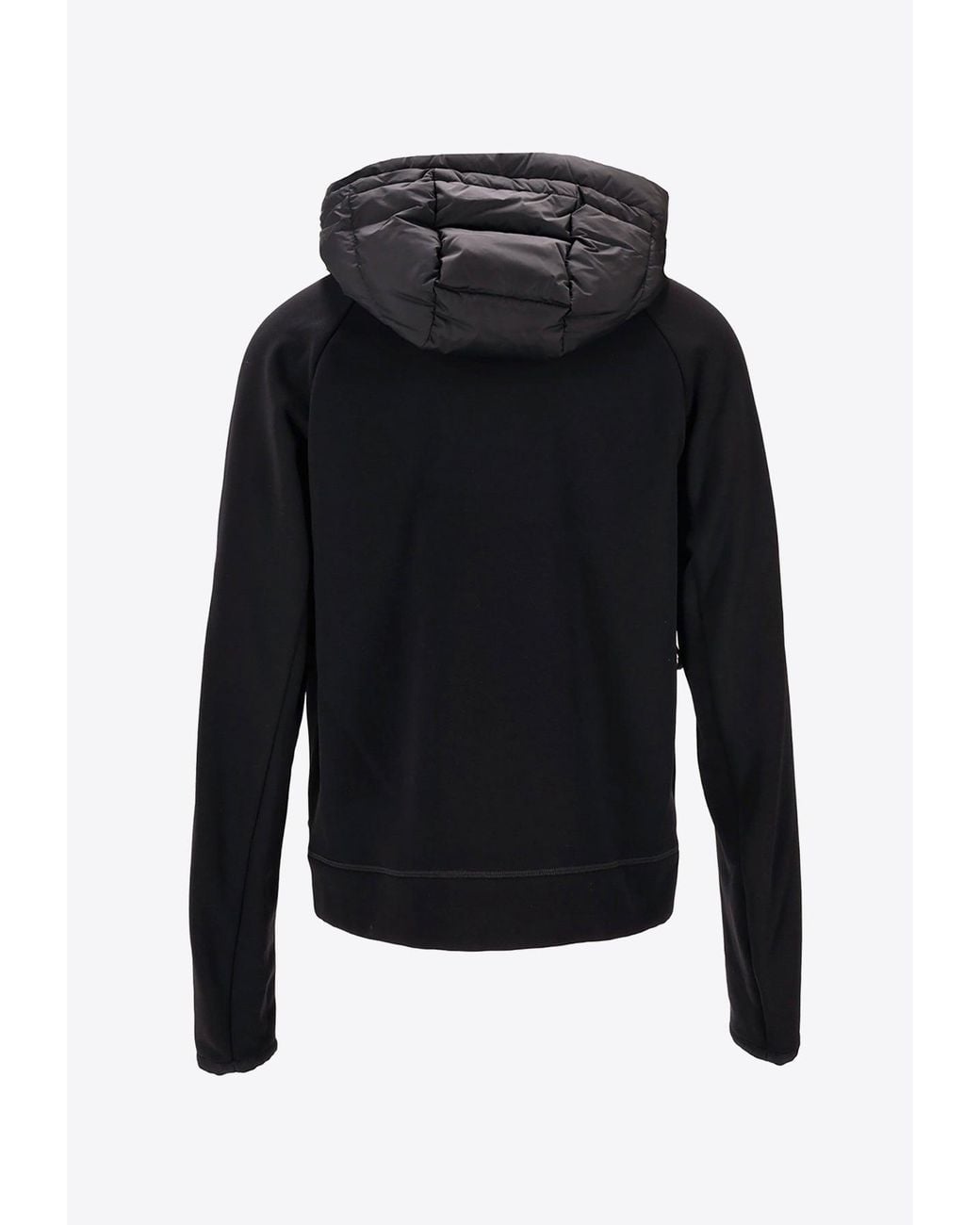 Moncler Black Logo Patch Padded Jacket for men