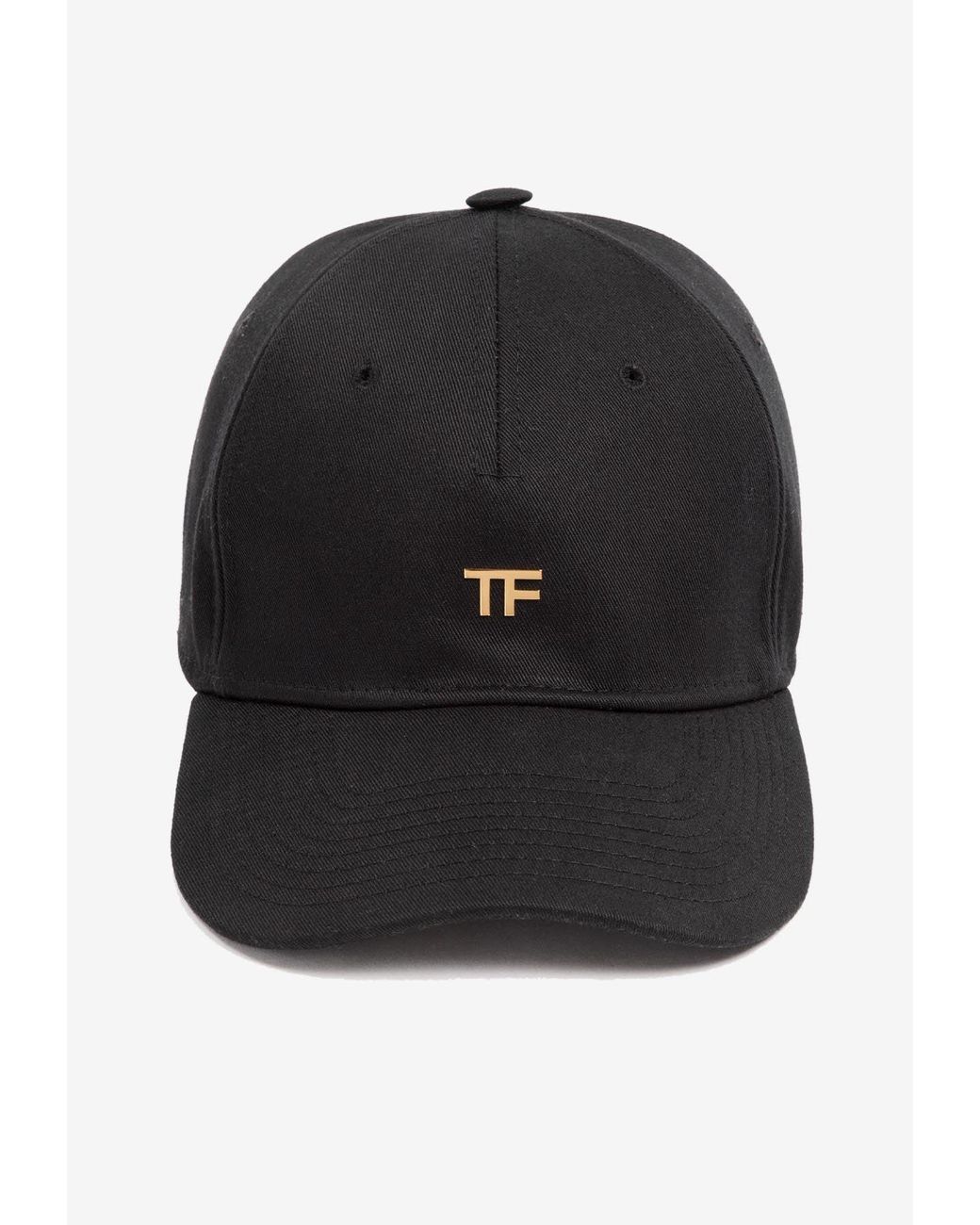 Tom Ford Tf Logo Baseball Cap in Black | Lyst