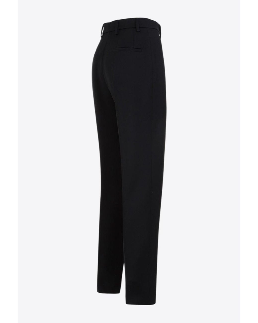 Prada Black Tailored Wool Pants
