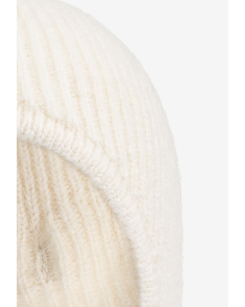 Jacquemus White Classic Logo Hat