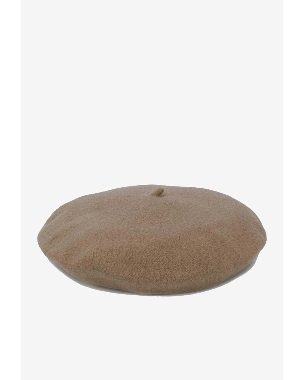 Celine Robert Brown Knitted Beret Hat