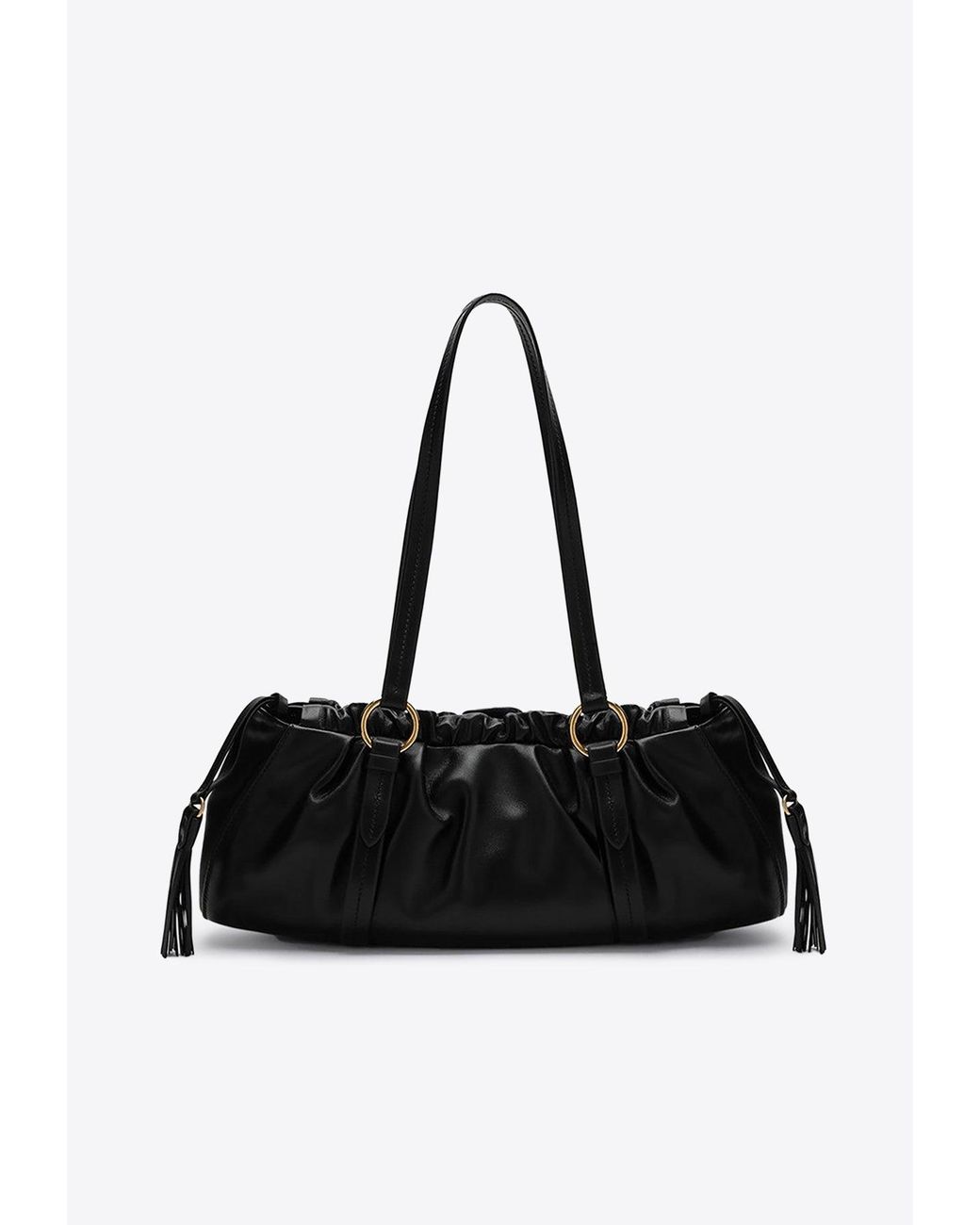 miumiu Joie Nappa Leather Bagミニバッグ Black Joie Nappa Leather Bag | Miu Miu