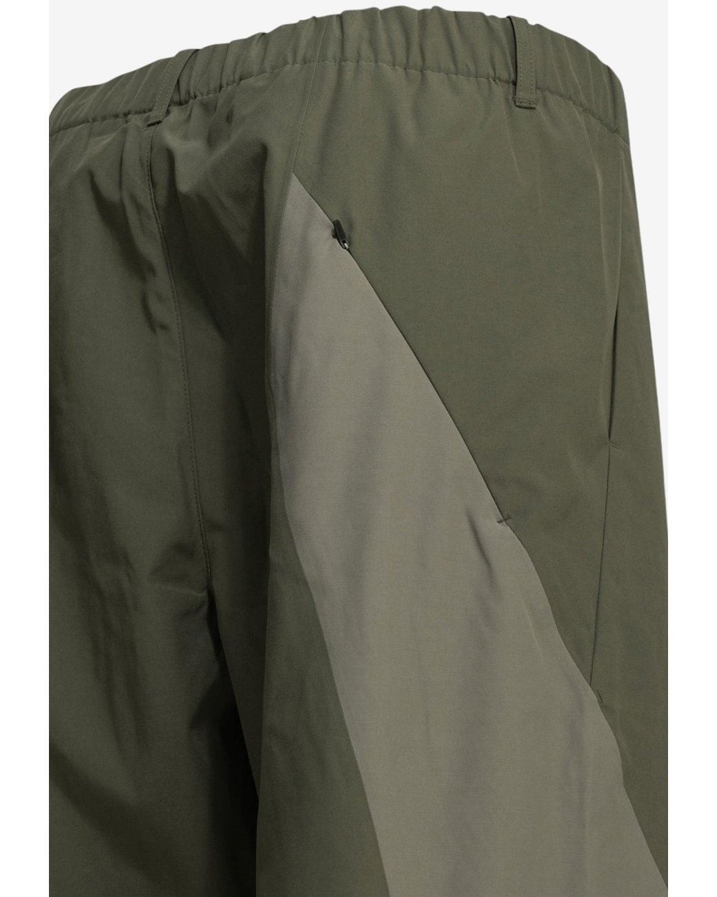 Goldwin Green Hyperdense Taffeta Track Pants for men