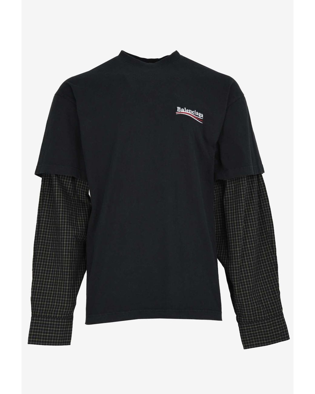 【BALENCIAGA】Political Campaign Layered T-Shirts Tシャツ Balenciaga Political Campaign Layered T-Shirt | Saks Fifth