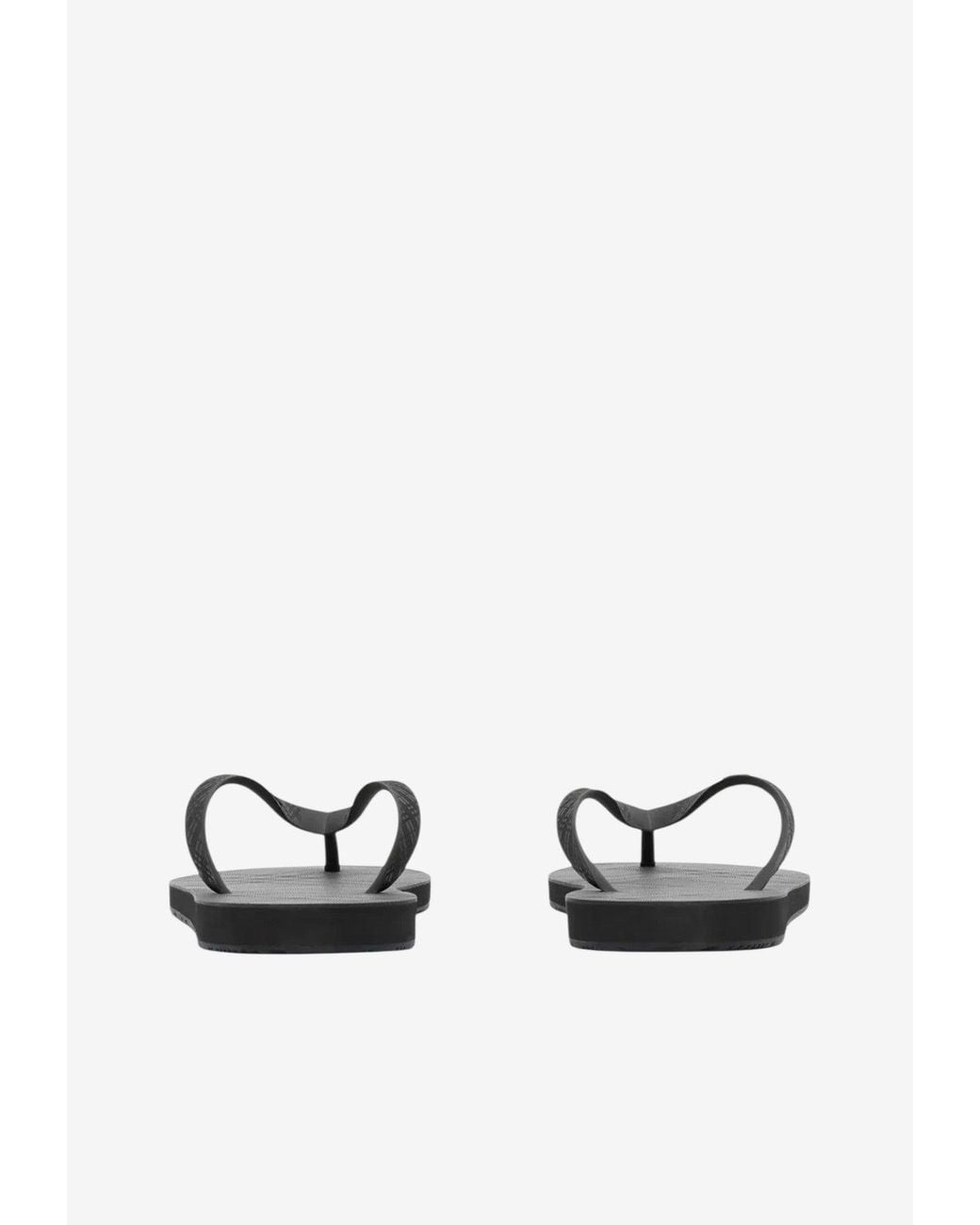 Burberry White Haze Check Flip-Flops for men