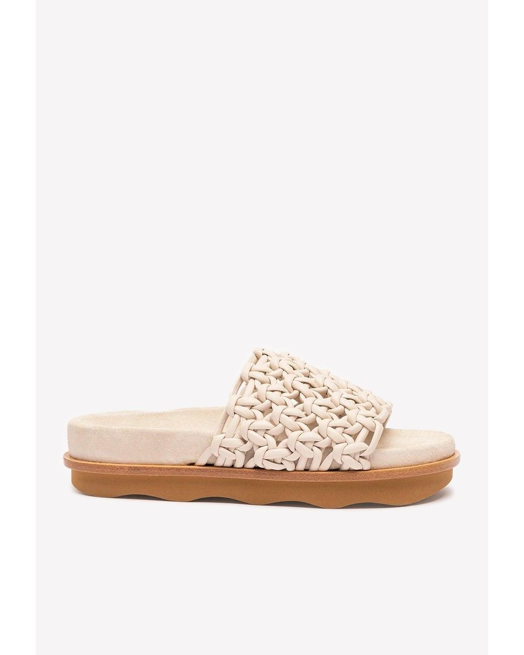 Chloé Natural Wavy Flat Mule