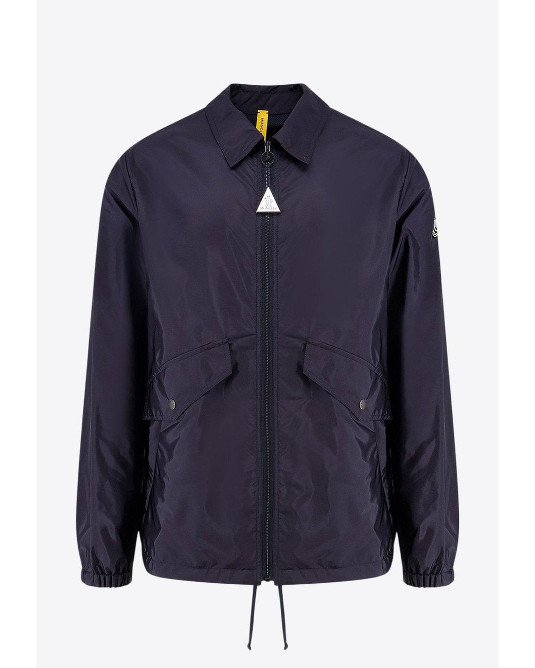 Moncler Genius Blue Zip-Up Lightweight Jacket for men