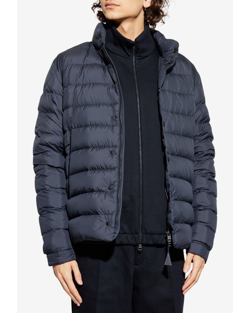 Moncler Blue Lyco Down Jacket for men