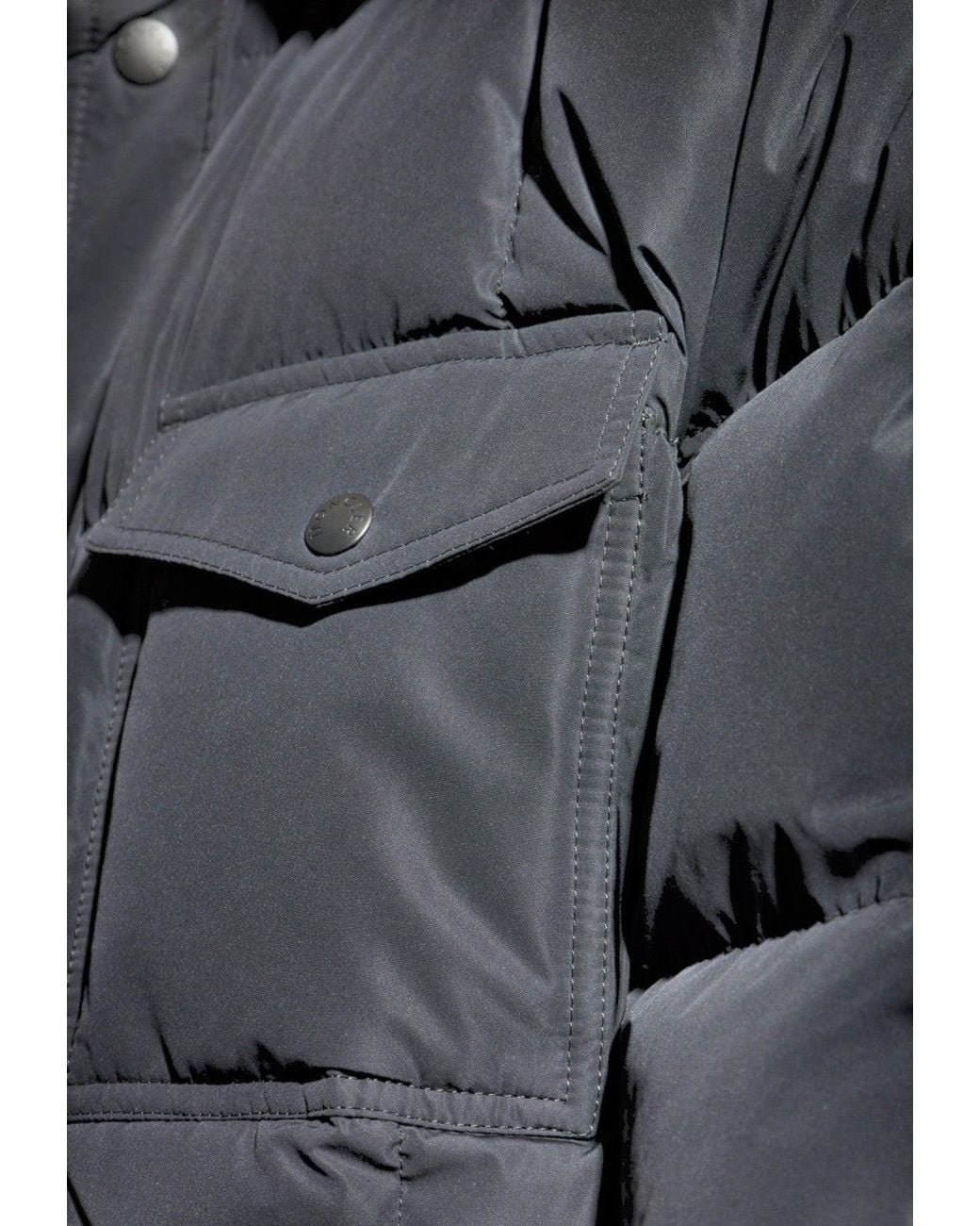 Moncler Black Marcilly Down Jacket for men