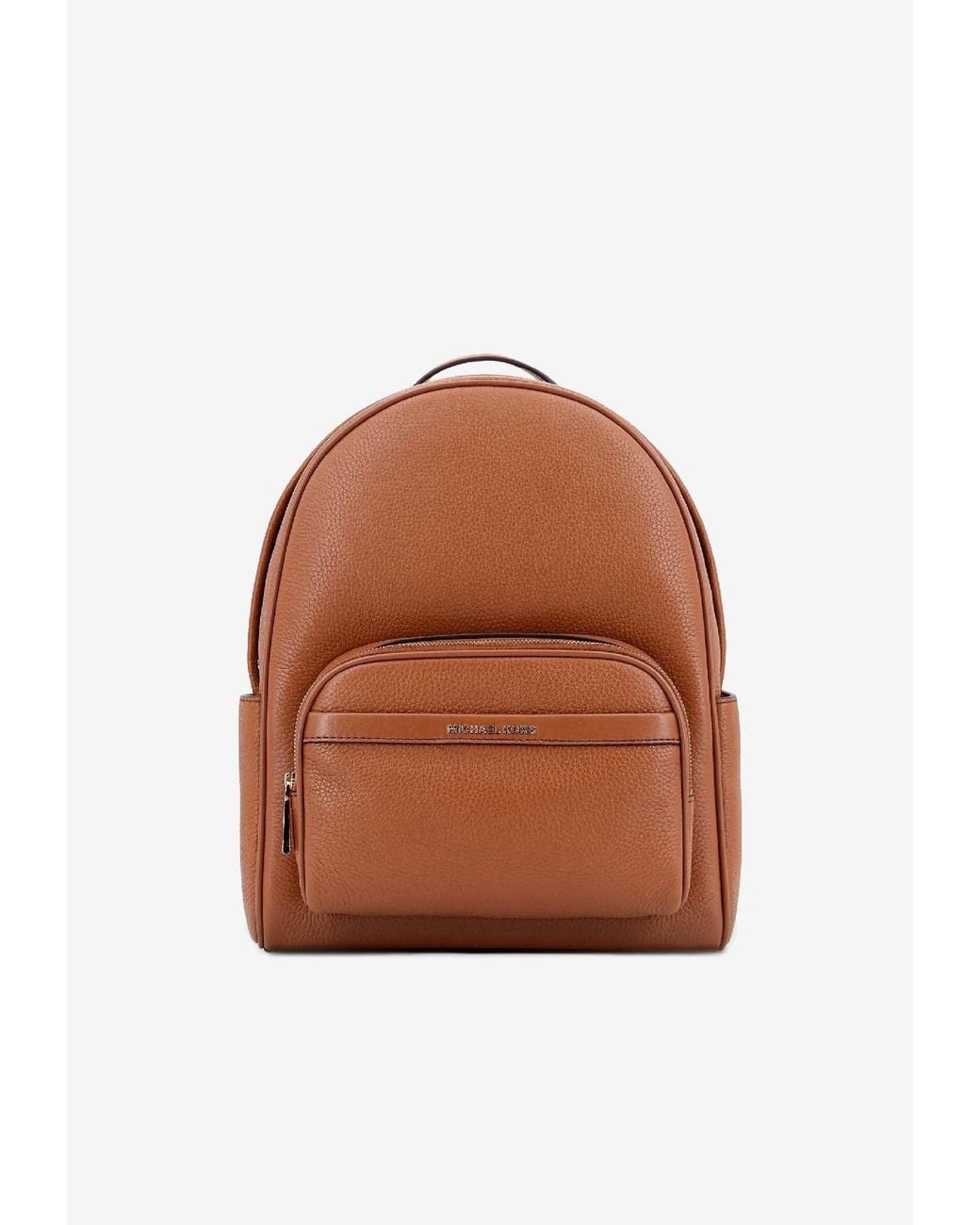 Michael Kors Brown Medium Bex Leather Backpack
