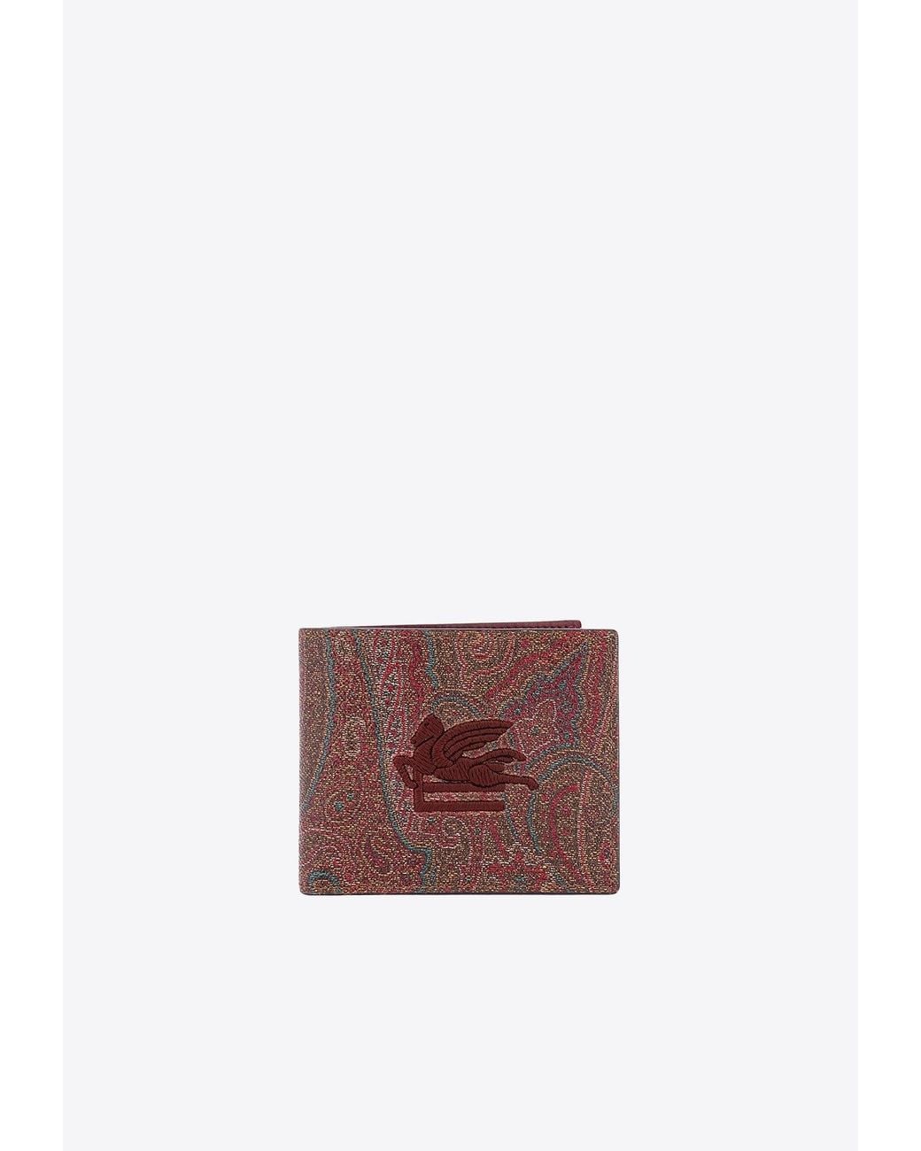 Etro Red Wallet for men