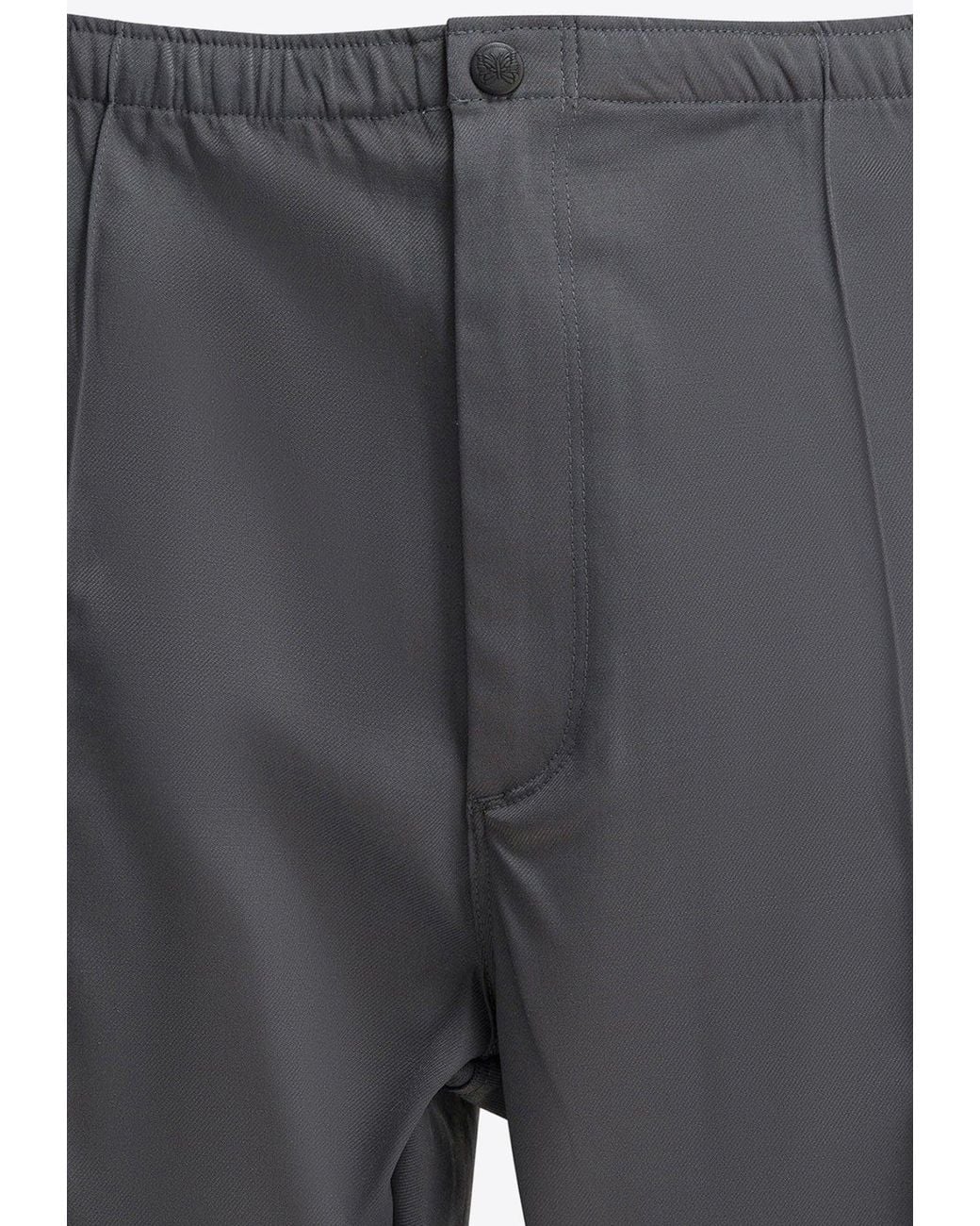 Needles Gray Boot-Cut Tailored Pants for men