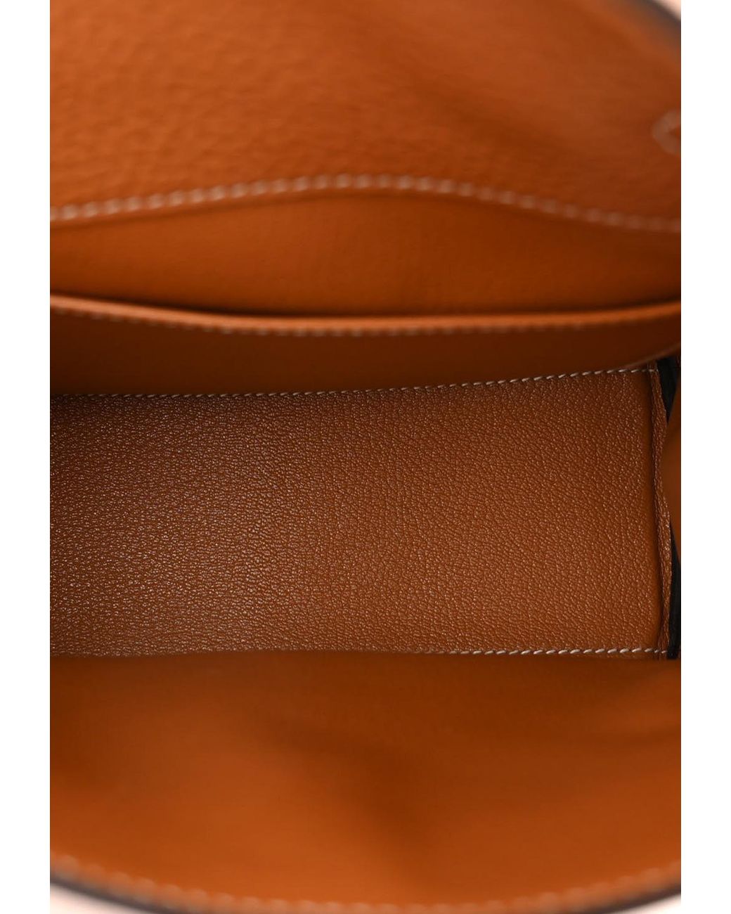 Hermès Kelly Ado 22 Backpack In Toffee Taurillon Clemence With