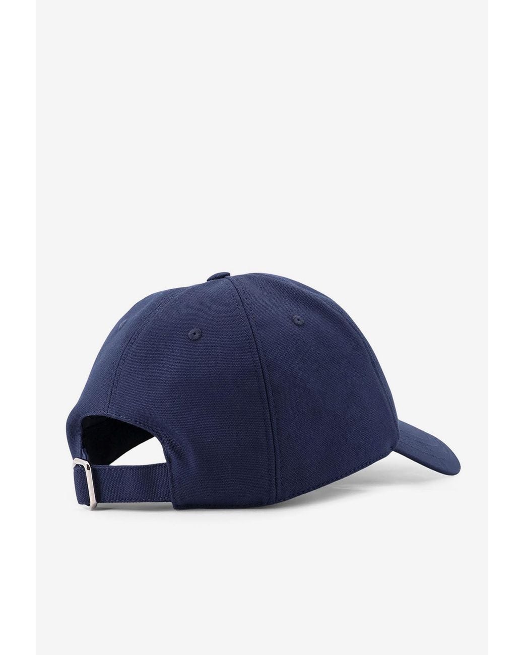 Givenchy Blue Logo Embroidered Baseball Cap for men