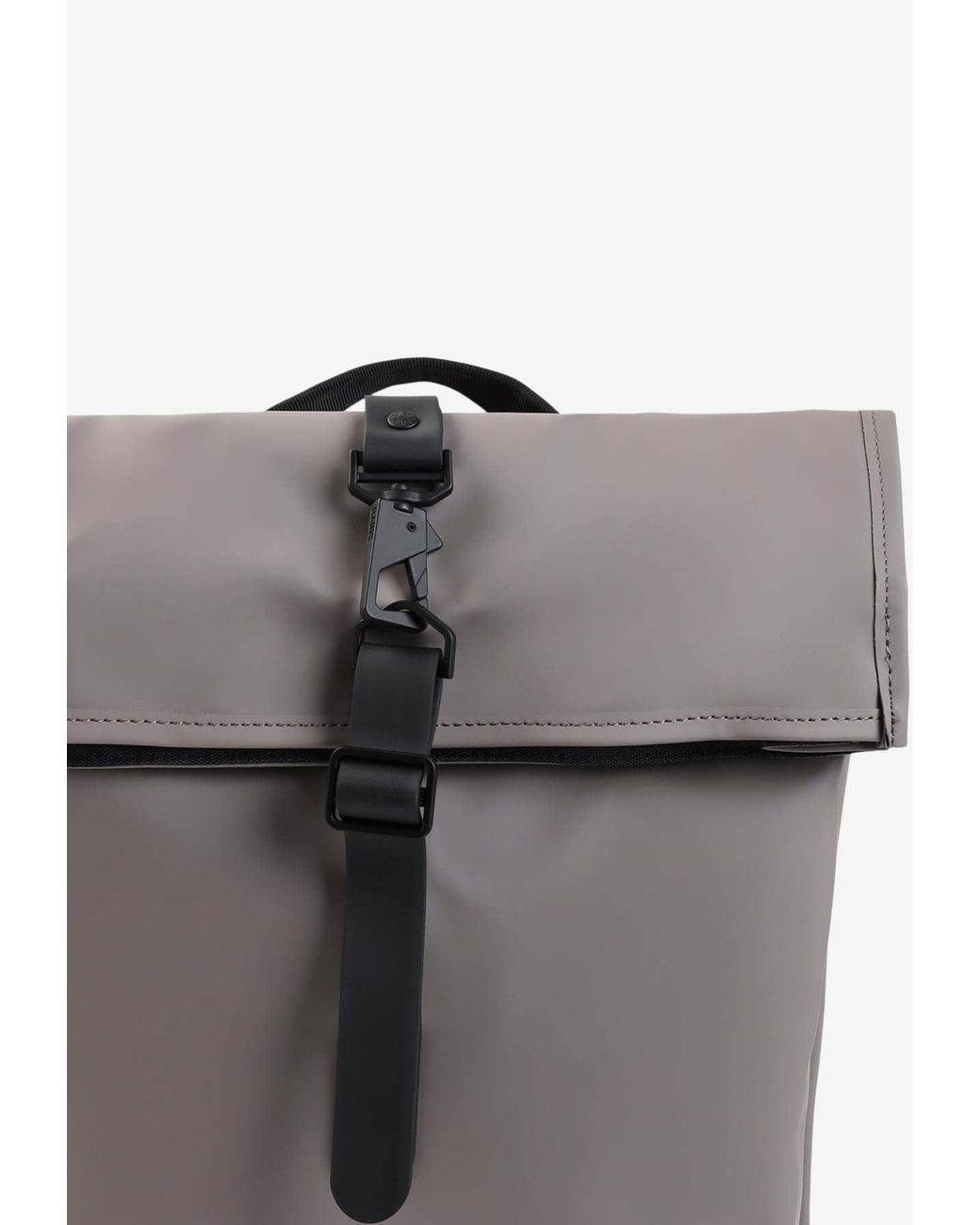 Rains Gray Rolltop Rucksack Backpack for men