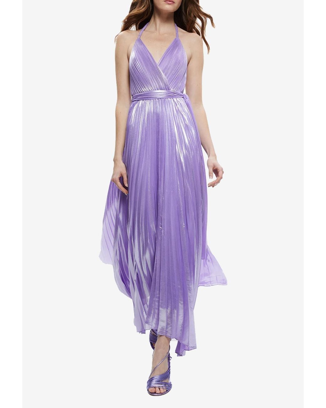Alice and olivia lilac dress 2025