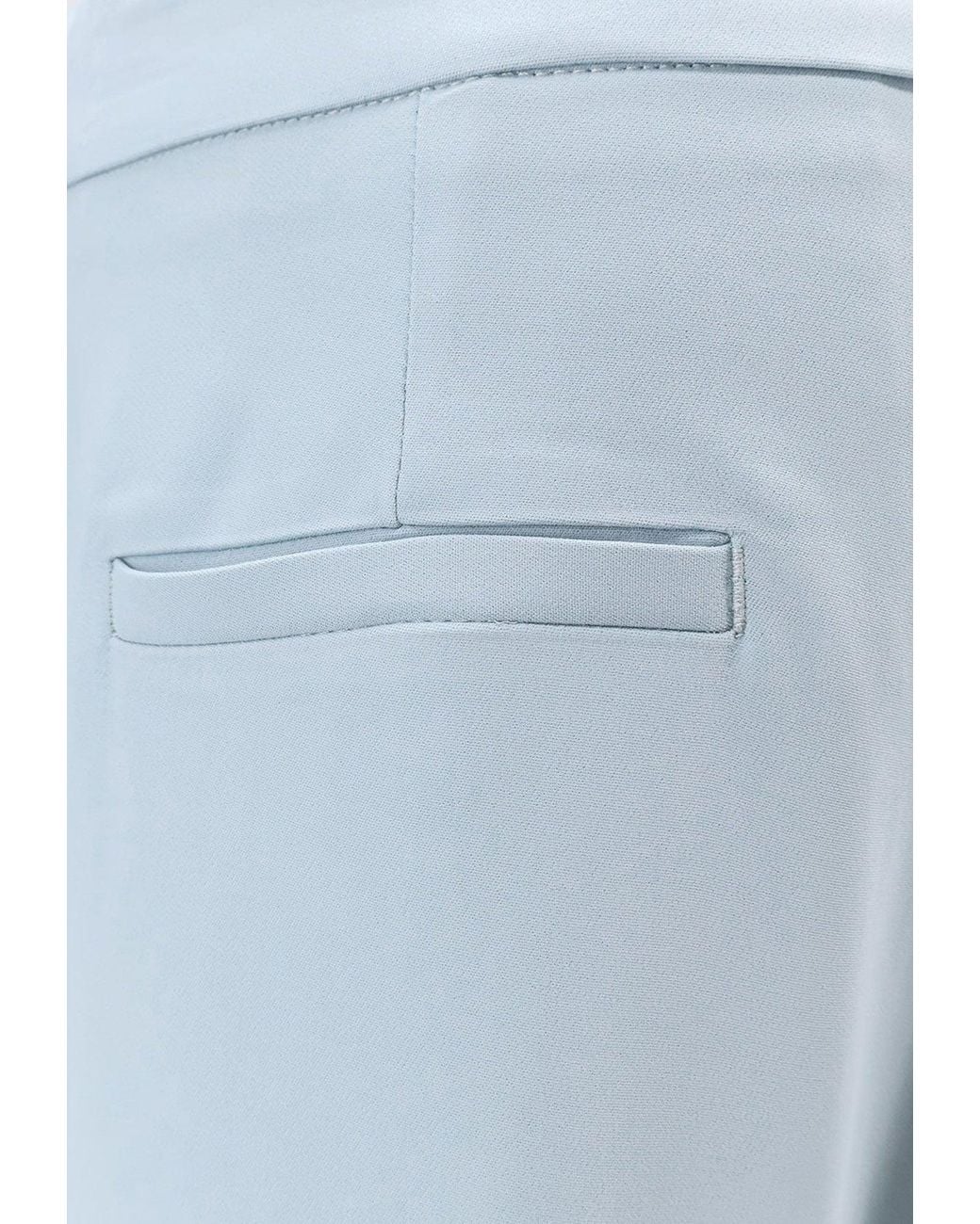 Pinko Blue Pleated Tailored Pants