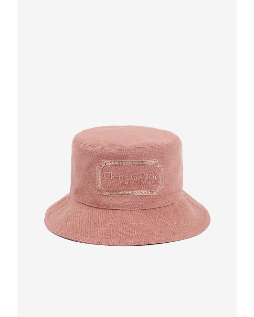 Mũ Nam Dior Christian Dior Couture Bucket Hat Pink 293C906I5641C384 LUXITY #11 Mũ Nam Dior Christian Dior Couture Bucket Hat Pink 293C906I5641C384 LUXITY