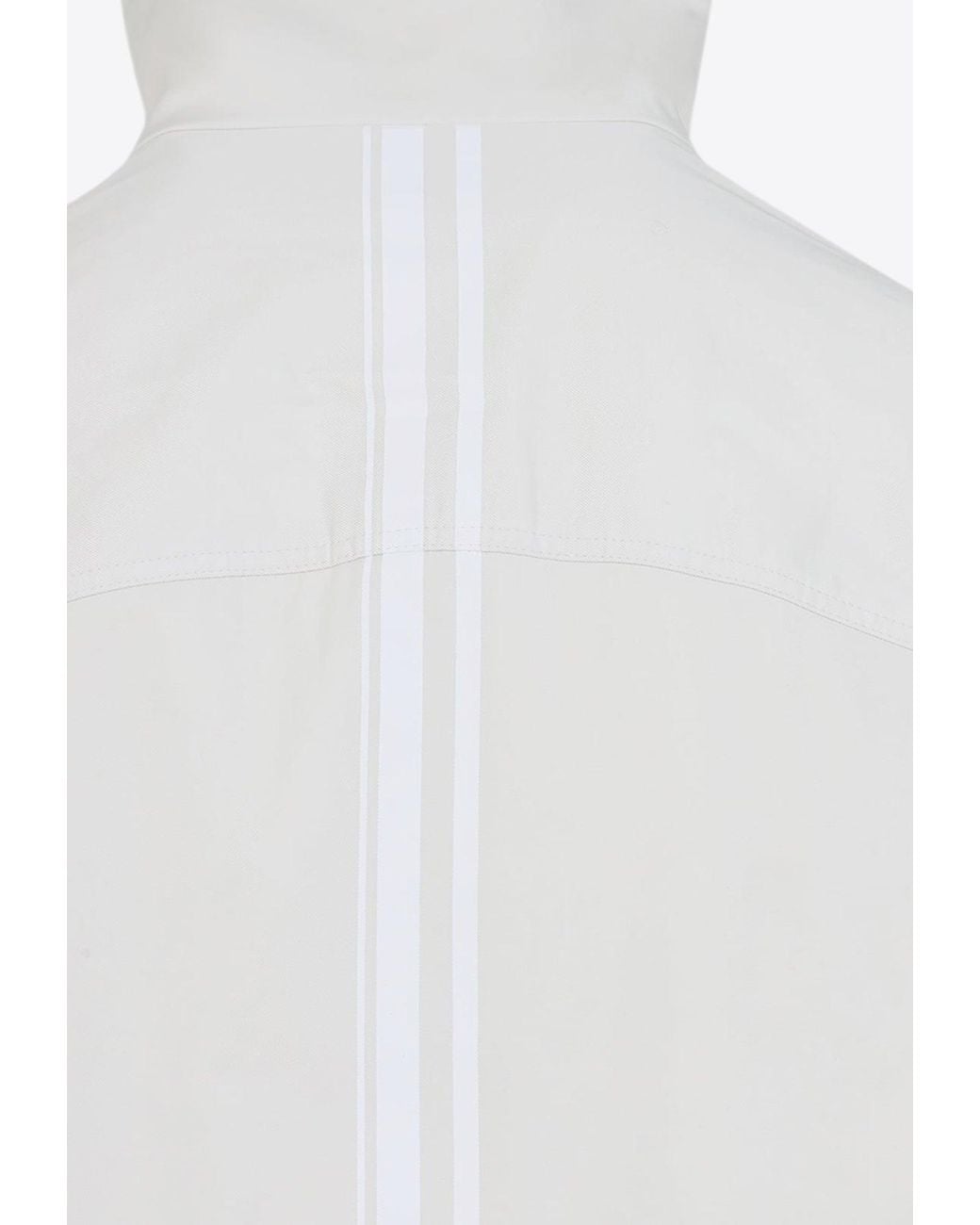 Mordecai White Barakuta Zip-Up Jacket for men