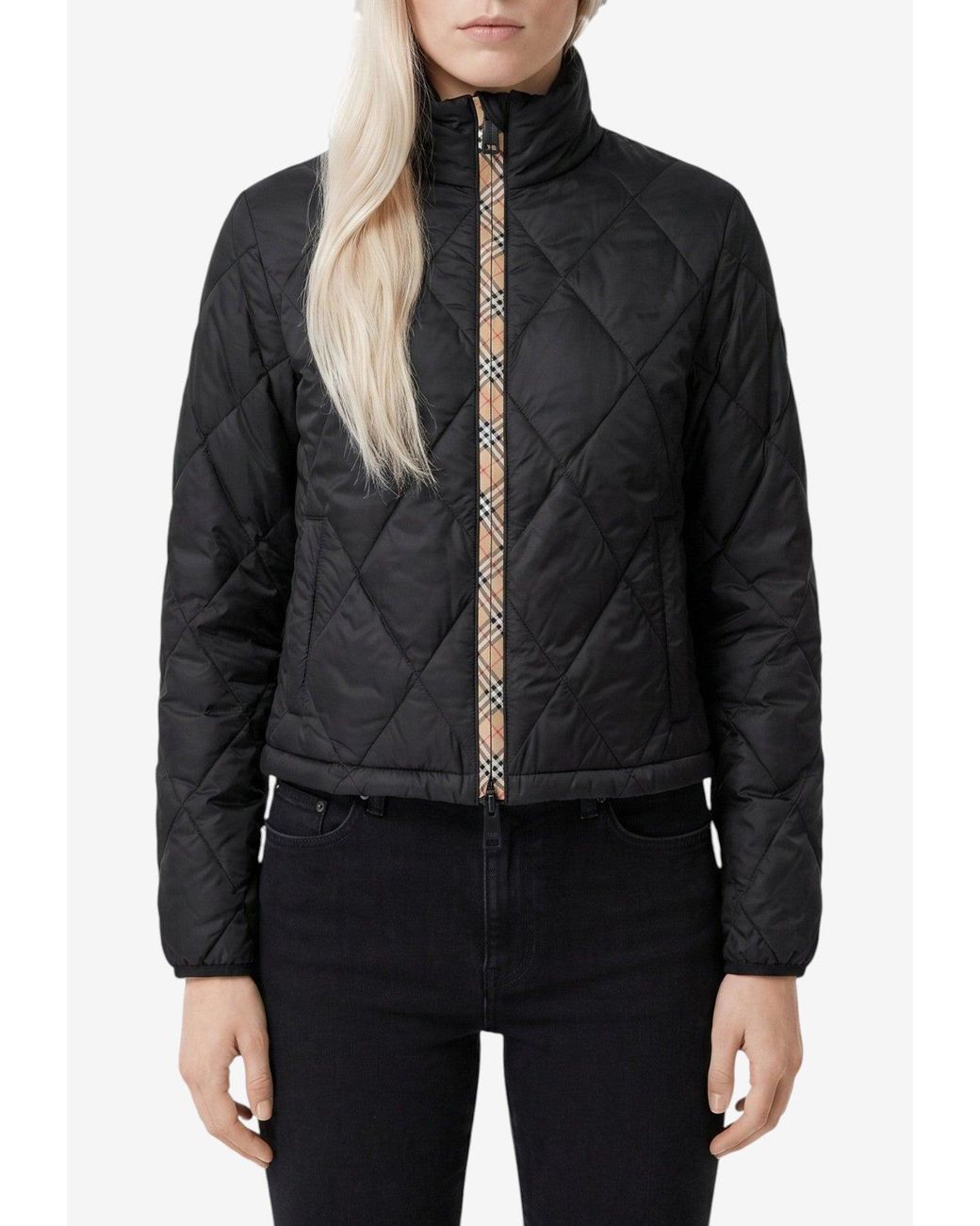 Burberry Black Bramford Quilted Jacket