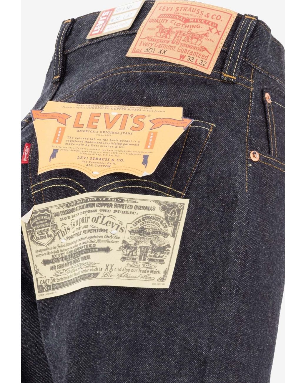 Levi's Blue 1955 Straight-Leg Jeans for men