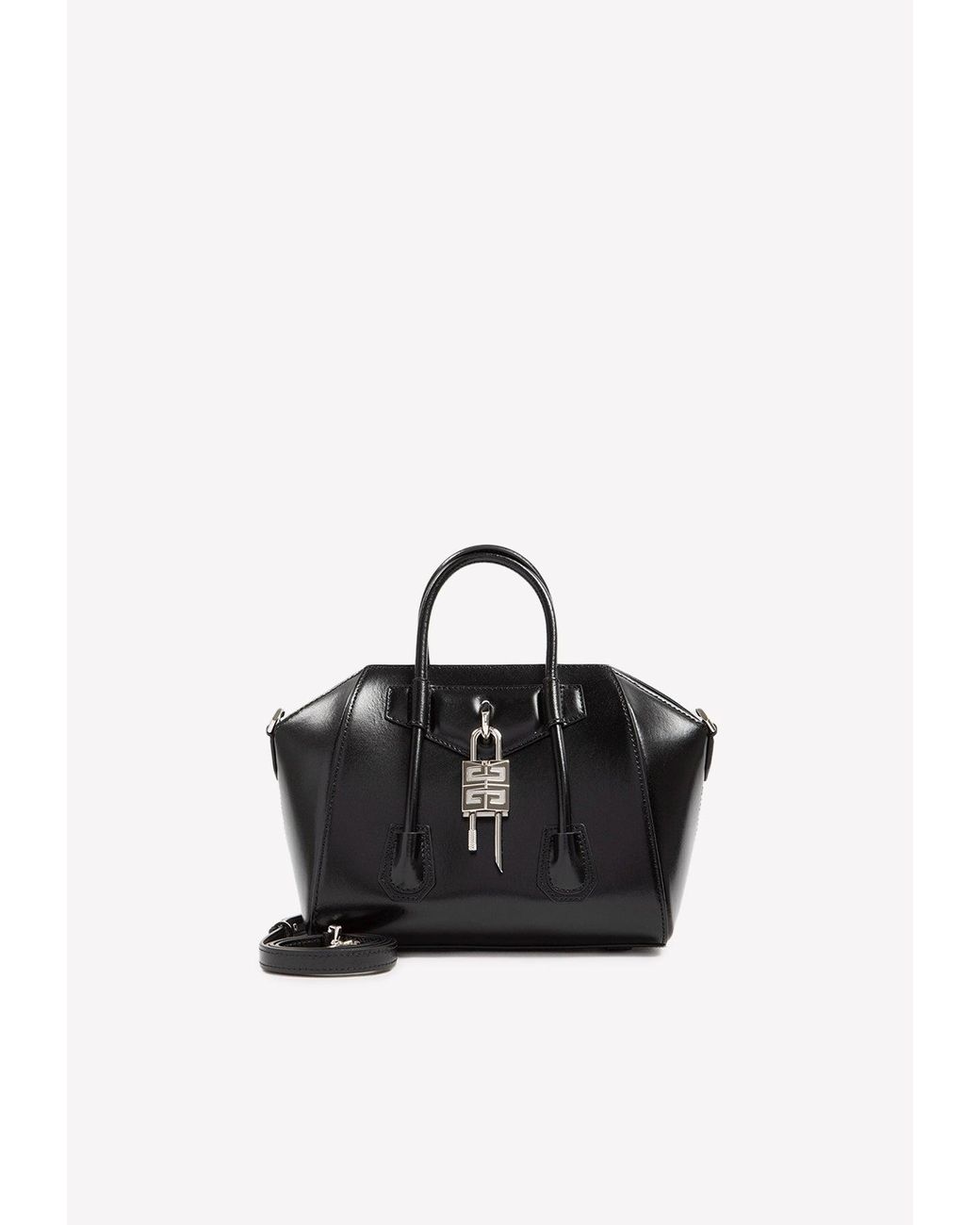 Givenchy Antigona Top Handle Bag In Calf Leather in Black Lyst