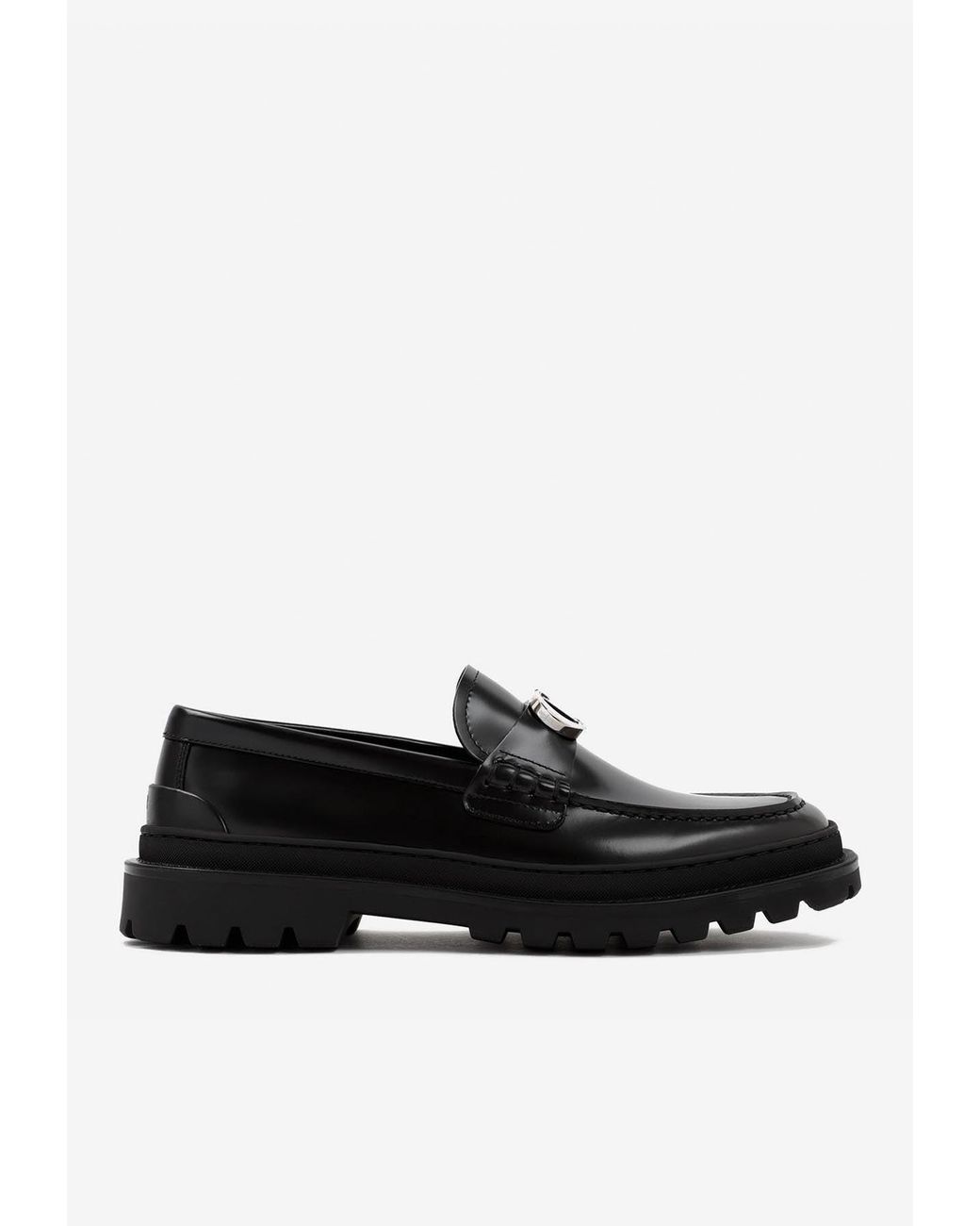 Dior Loafers Shoes in Black for Men | Lyst