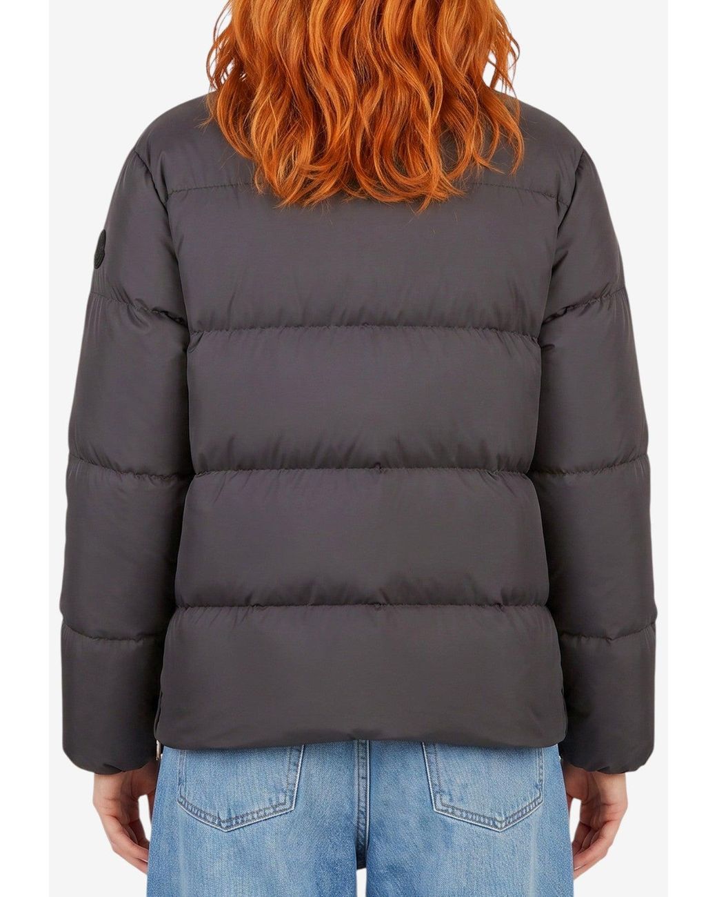 Moncler Black Vivantesse Short Down Jacket