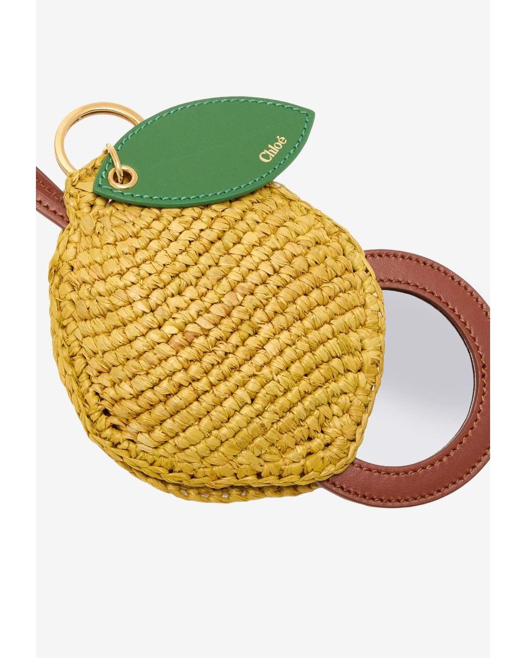 Chloé White Lemon Bag Charm