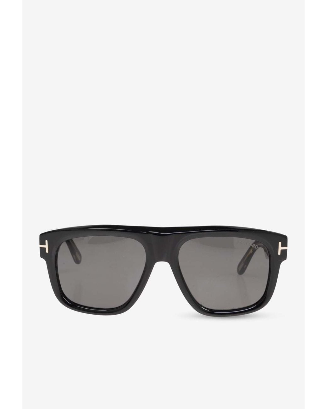 Tom Ford Gray Icon Rectangular Sunglasses for men