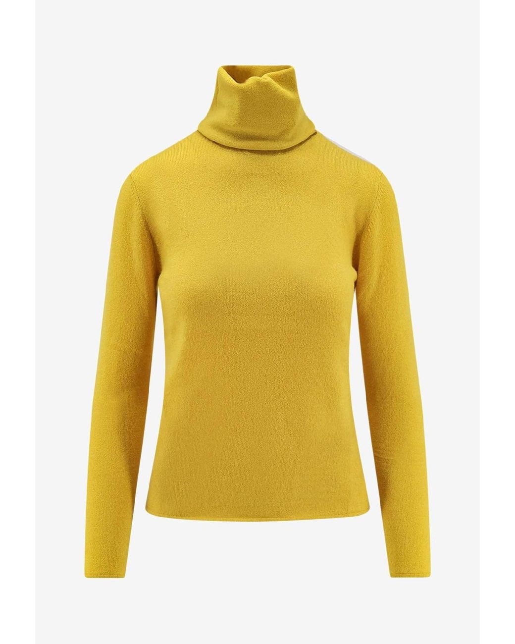 ALESSANDRO ASTE Joy High-Neck Sweater in Yellow | Lyst