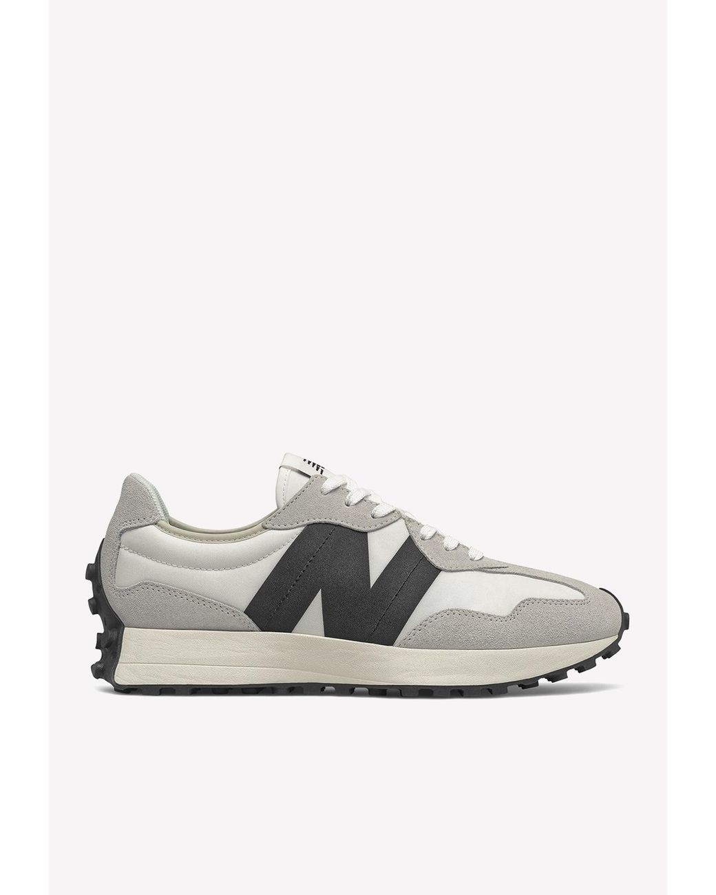 New Balance 327 Low-top Sneakers In Sea Salt With Black for Men | Lyst