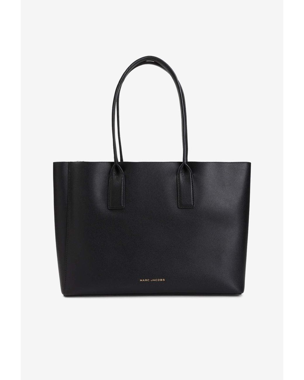 Marc Jacobs Black Work Leather Tote Bag