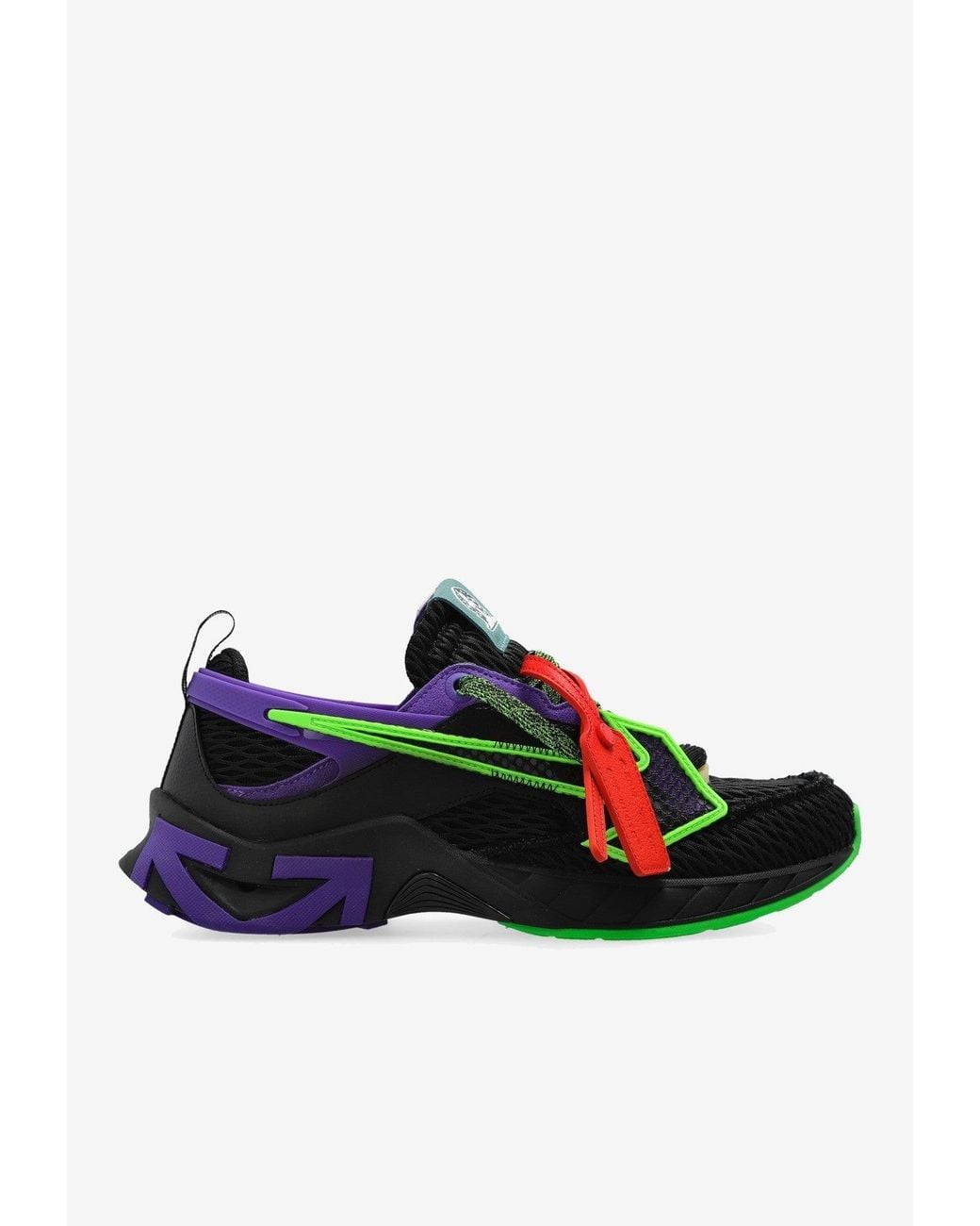 Off-White c/o Virgil Abloh Space Memo Mesh And Nylon Low-Top Sneakers ...