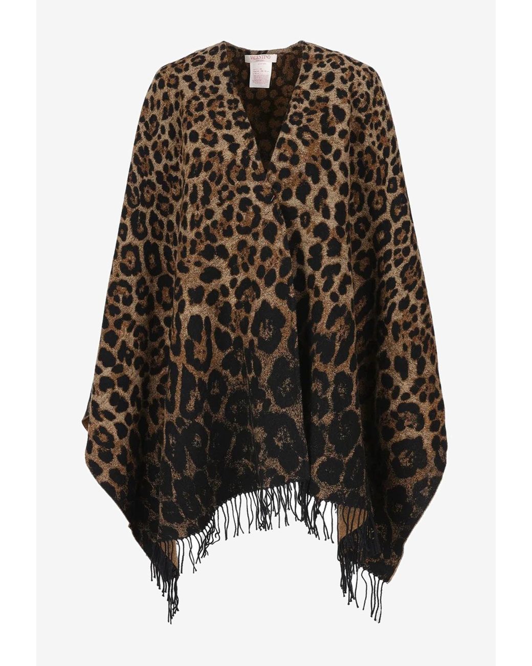 Leopard Party Poncho