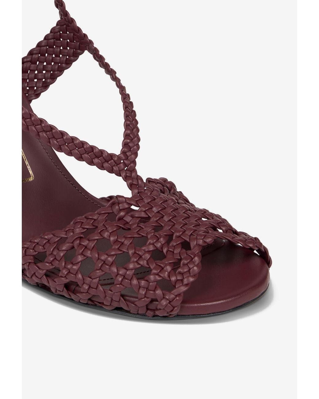 Etro Pink 90 Woven Sandals