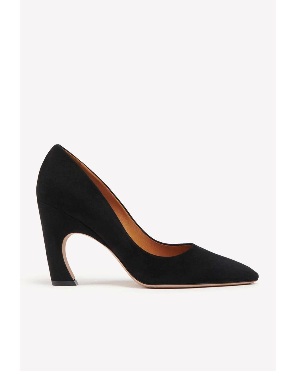 Chloé Black Oli 90 Suede Pumps