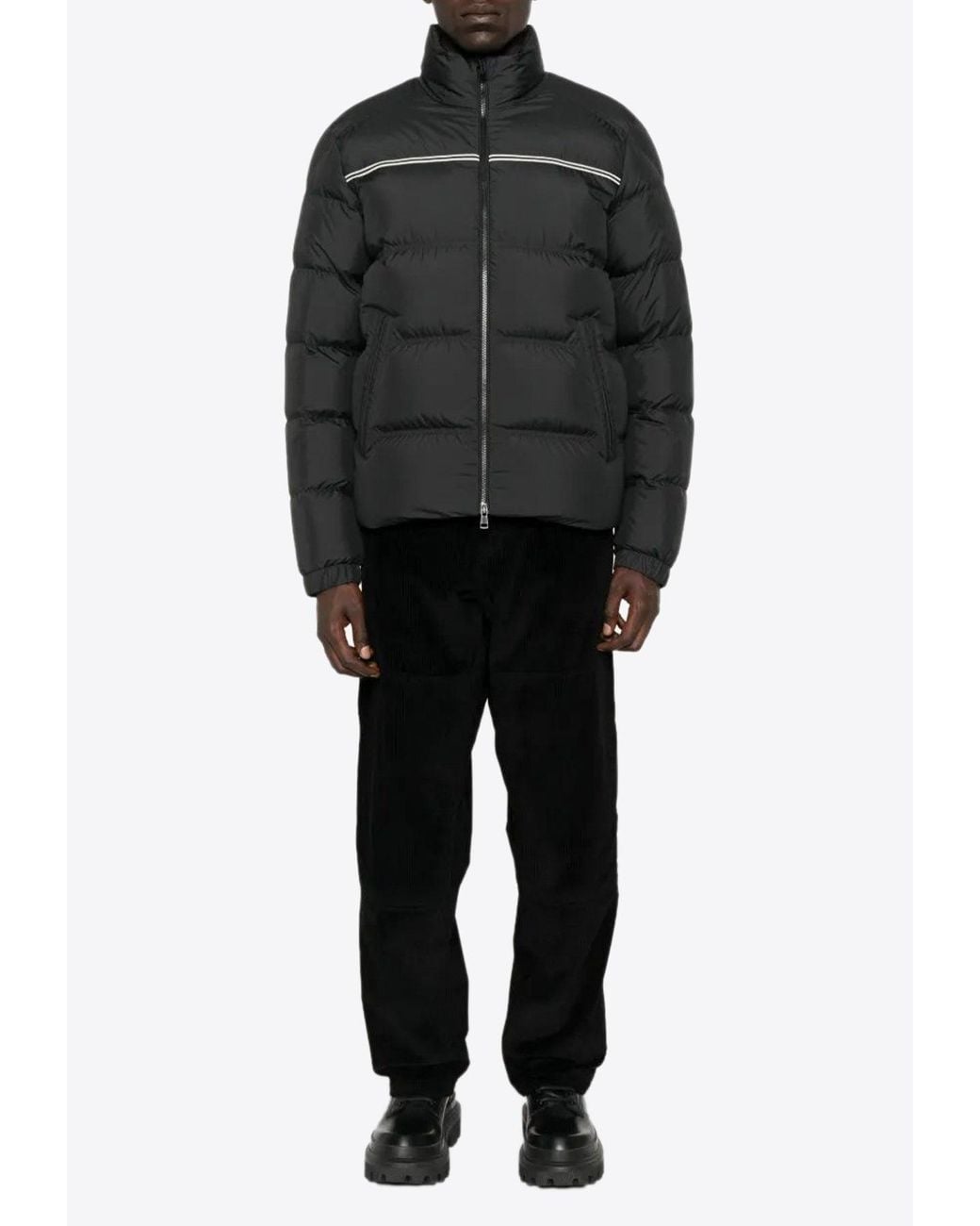 Moncler Black Bouvaque Down Jacket for men