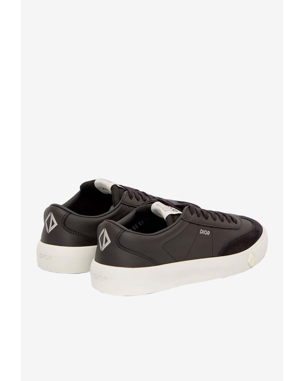 Dior B101 Low-top Leather Sneakers in Black for Men | Lyst