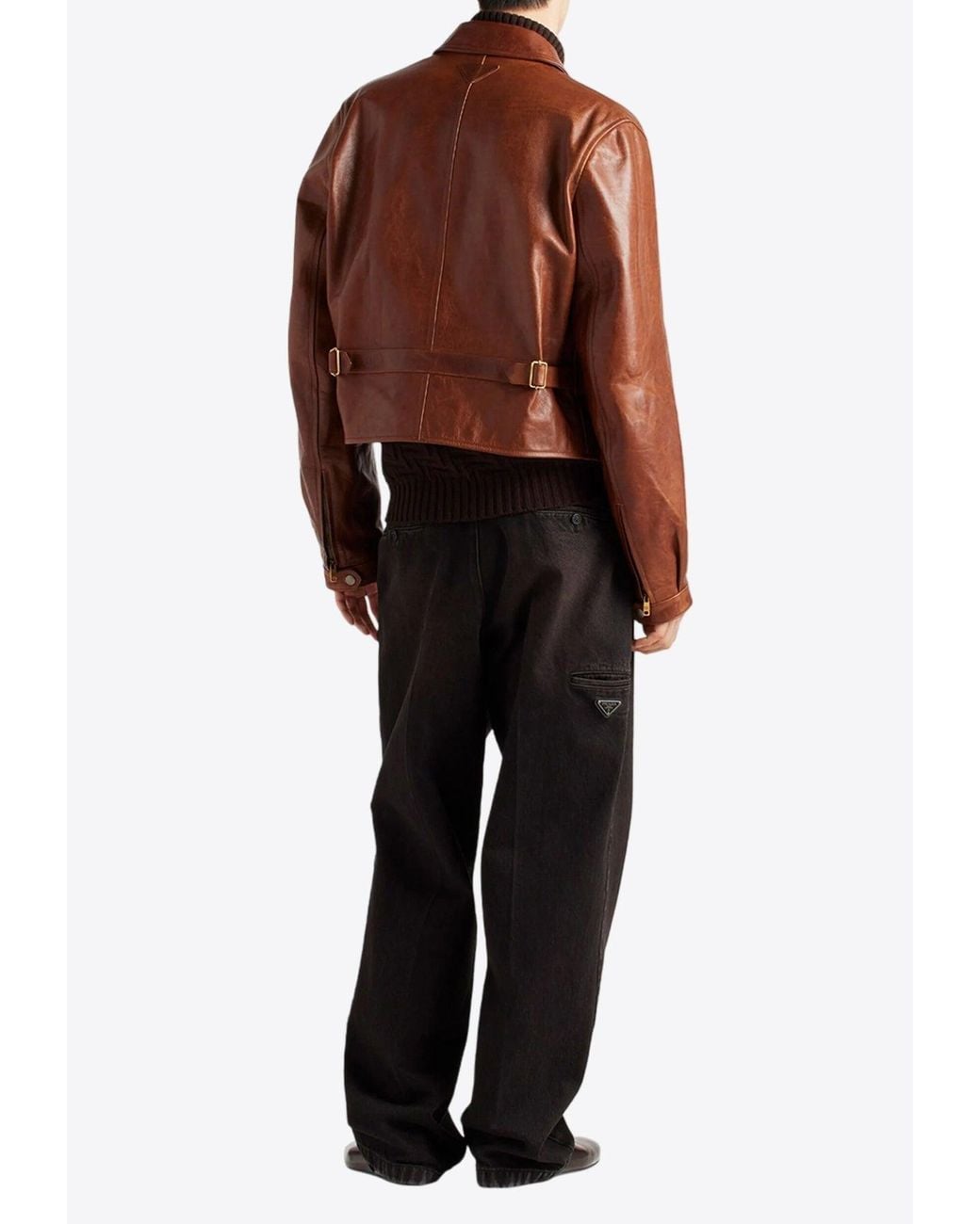 Prada Black Straight-Leg Basic Jeans for men