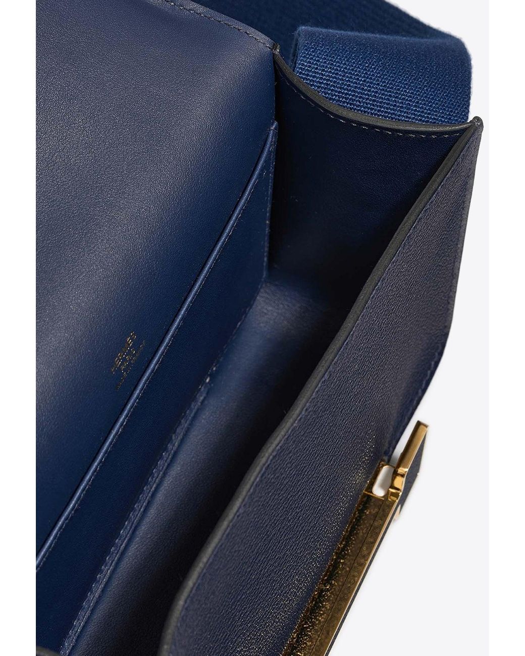 Hermès Geta Shoulder Bag In Nata Chèvre Mysore With Gold Hardware