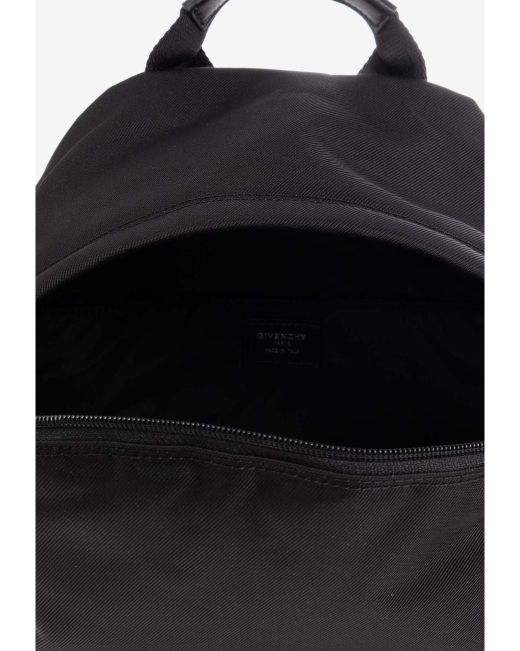 Givenchy Black Essential U Nylon Backpack for men